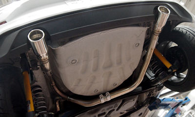 完売御礼】 COX Stainless Muffler Golf7.5 GTI用 (Polish Tail