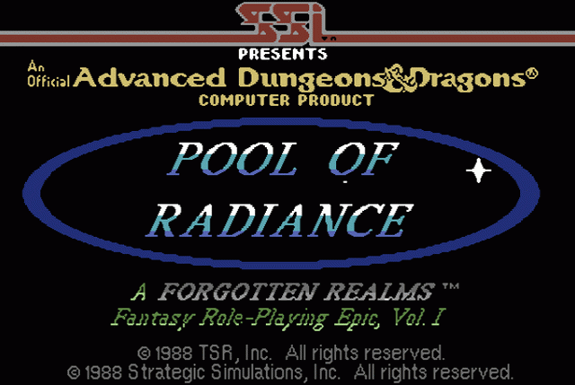 Pool of Radiance プレイ日記その1 : 知られざる物語 レトロゲームブログ