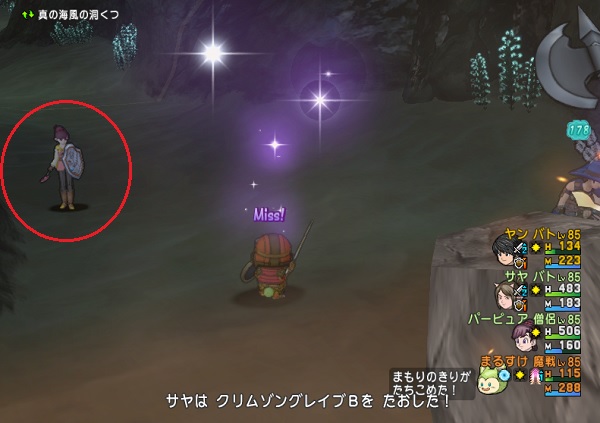 魔技師セットがメラ系ギラ系呪文ダメージ １ の宝珠を落とすクリムゾングレイブ狩りで大活躍しましたよ 昔のまんまる堂 移転しました