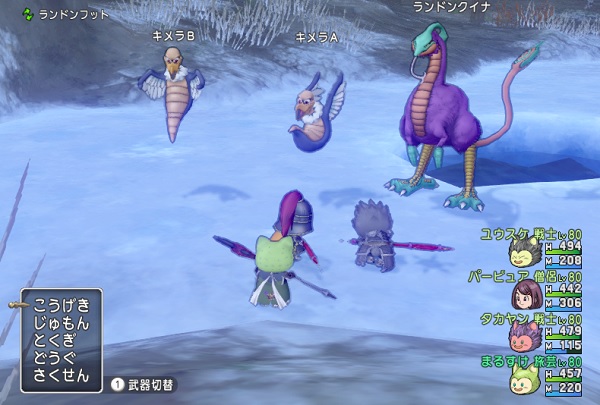 新マップに複数出現の弱いモンスターがたくさんいるのでチムクエの討伐にぴったりです 昔のまんまる堂 移転しました