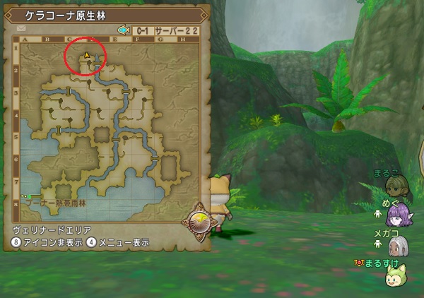 五大陸の新マップに続きそうな場所が２７箇所もありました 昔のまんまる堂 移転しました