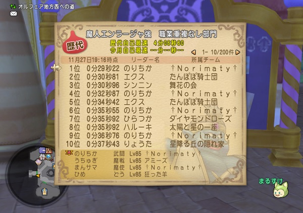 魔人エンラージャ強の討伐タイムアタック大会が12月1日 火 から始まりますよ 昔のまんまる堂 移転しました 魔人エンラージャ強の討伐タイムアタック大会が12月1日 火 から始まりますよ 昔のまんまる堂 移転しました