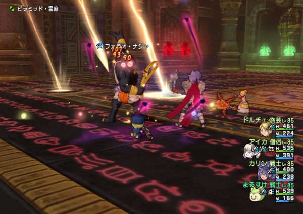 ピラミッド９層に戦士入りのサポ構成で行ったら１発クリアできてしまいました D 昔のまんまる堂 移転しました