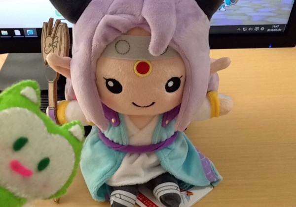 エステラさんのぬいぐるみが届きました 昔のまんまる堂 移転しました エステラさんのぬいぐるみが届きました 昔のまんまる堂 移転しました