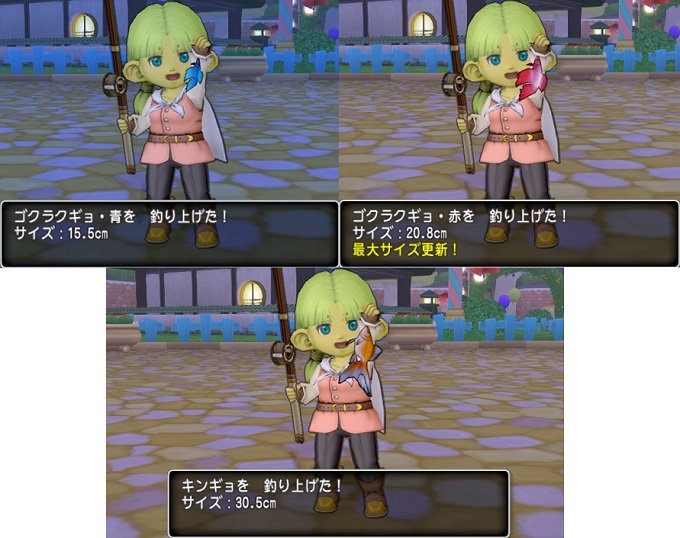 おさかなリストをコンプリートしてみよう 釣りレベル１ ９まで 全部で１２匹 昔のまんまる堂 移転しました