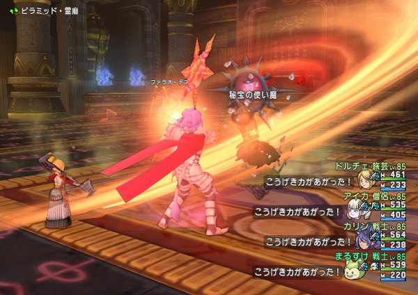 ピラミッド９層に戦士入りのサポ構成で行ったら１発クリアできてしまいました D 昔のまんまる堂 移転しました