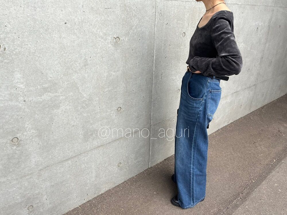 しまむらの「SD※TNKCポケフレア69」の使用感レビュー！後ろのネーム