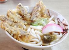 シャコ天ぷらうどん