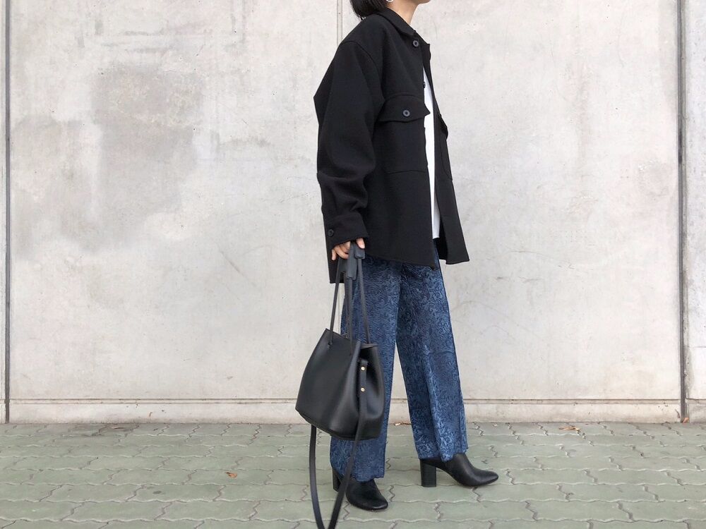 GUの「ニットメルトンCPOシャツ」の使用感レビュー！流行りのCPOシャツ