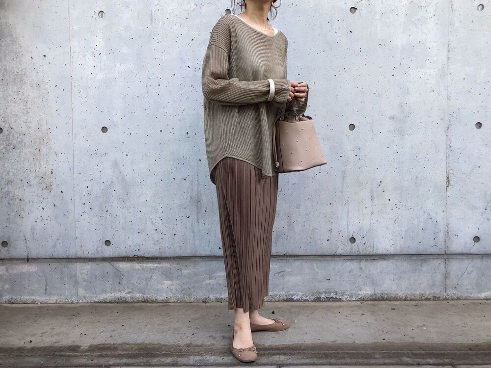 mkr様 GUの「メッシュセーター」の使用感レビュー！ほどよい肌見せが