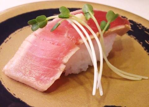 厳選まぐろ　漬け中とろ（にんにく醤油）
