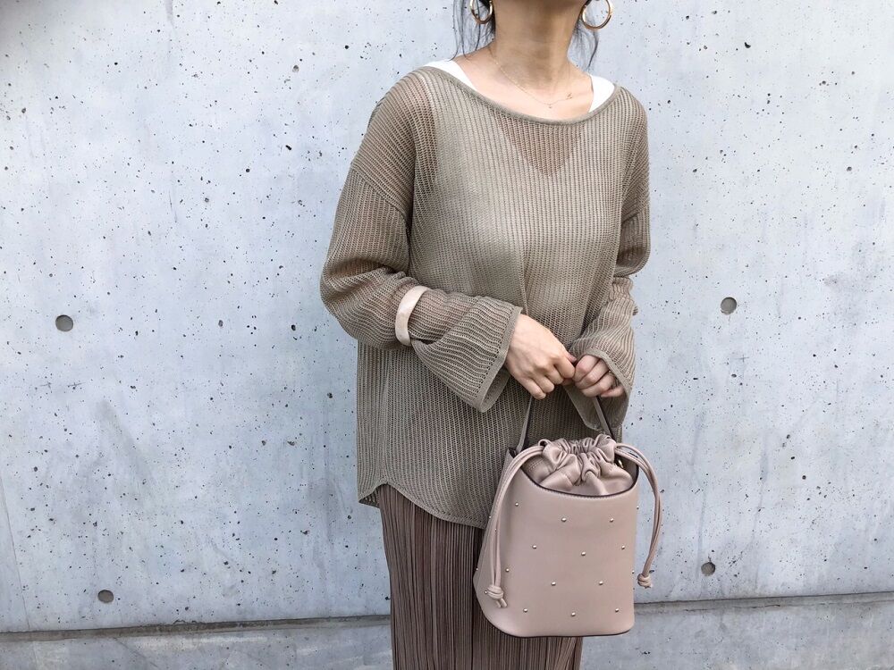 mkr様 GU(ジーユー)の「メッシュセーター(長袖)」 - PARTE