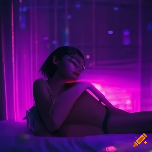 craiyon_131829_cyberpunk_bedroom