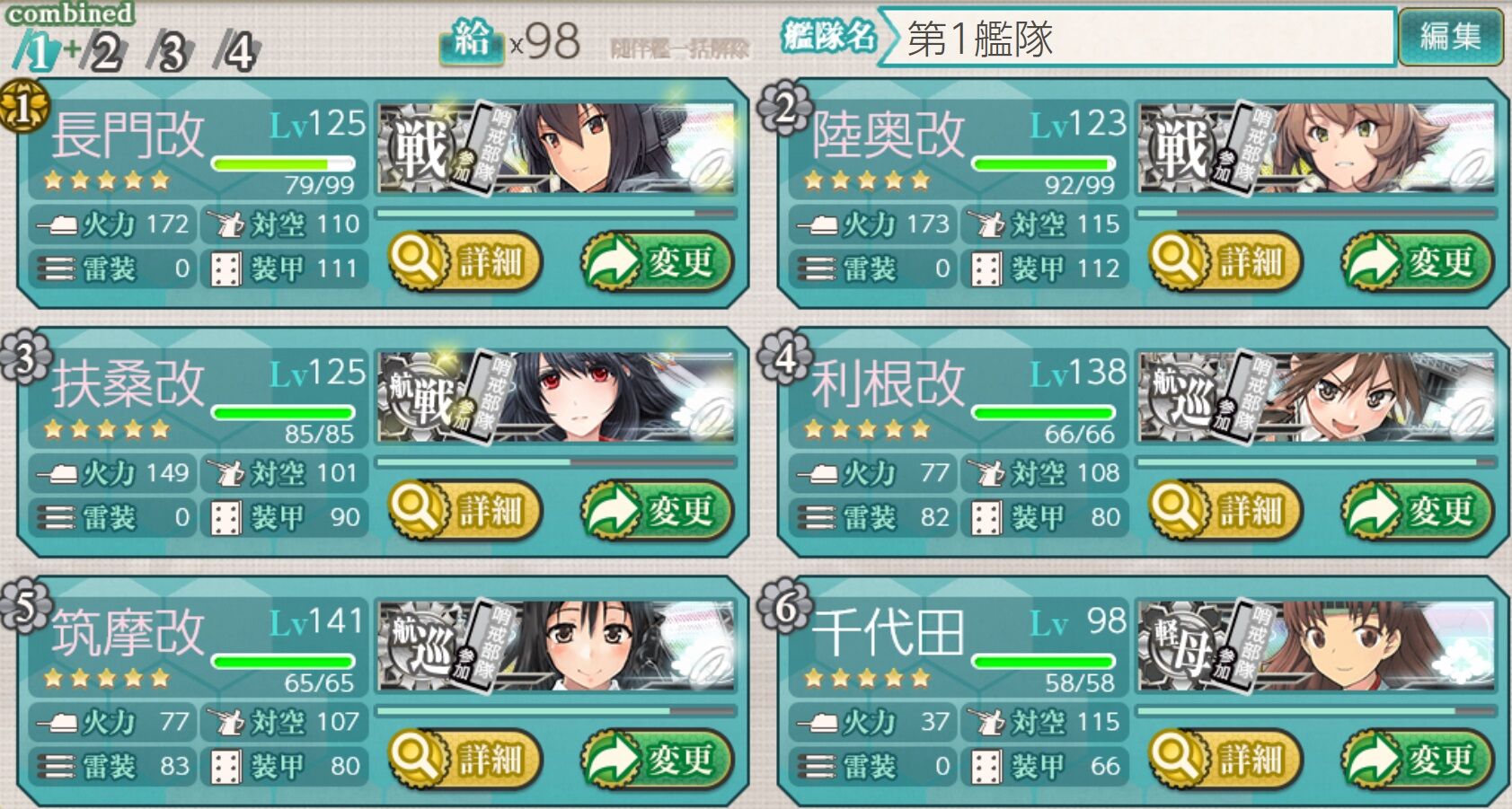 艦これ ２０１９年秋イベントｅ５乙 第２ゲージ 仕事以外は趣味三昧な日々