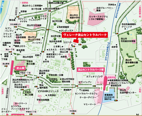 流山　地図