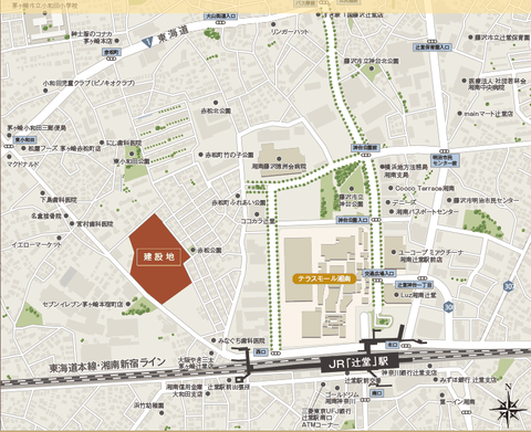 辻堂　地図