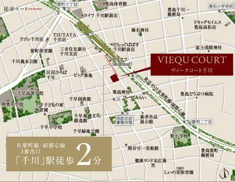 千川 地図