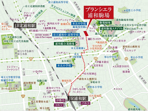 浦和　地図