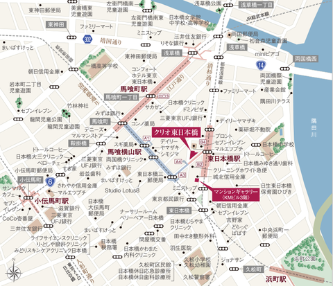 クリオ　地図