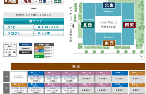 キャナル１８～１９