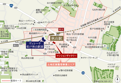 秋山　地図