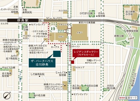 妙典　地図