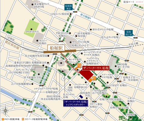 船堀　地図
