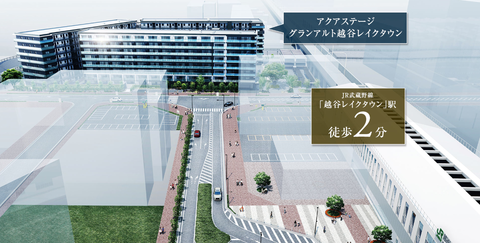 レイクタウン 地図