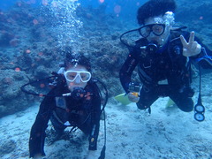 親子でダイビング！