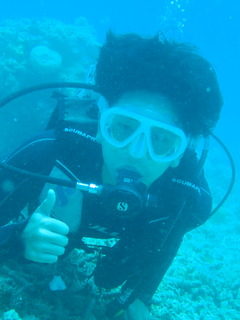 15歳初ダイビング！