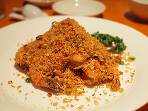 海老スパイス炒め