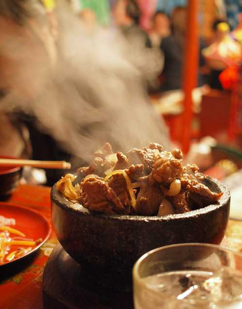 チンギスハン鉄板焼き