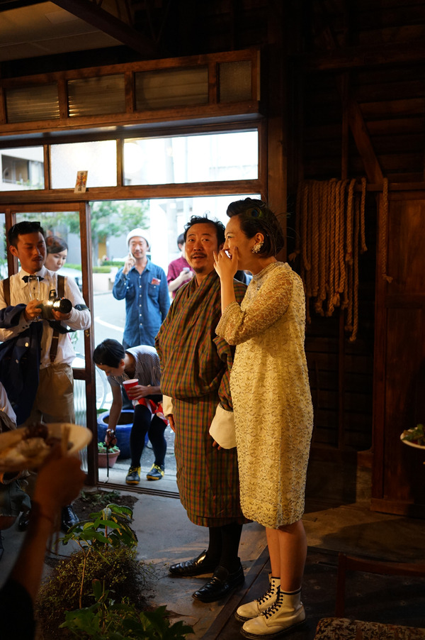 「ヒロタタカシ&ニシダミチコ 結婚パーティ」