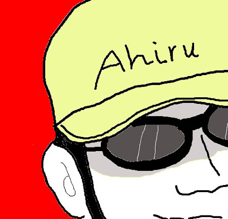 アヒル長似顔絵