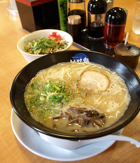 いけ麺とミニ豚丼