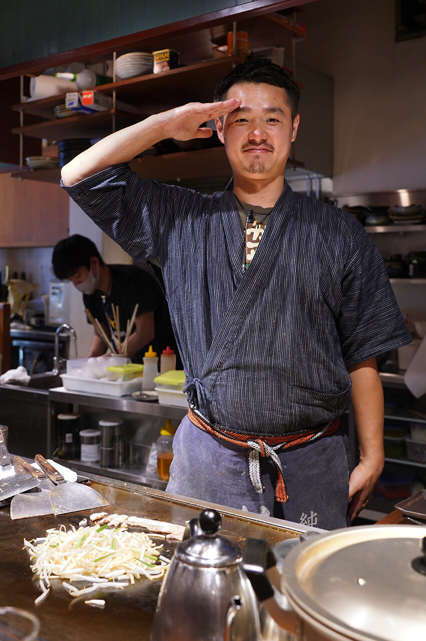 昨夜はRKBラジオでの収録後に【鉄板 酒ノ きがる】で晩ご飯。今日は 