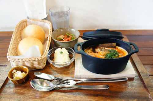 家鴨軒根菜ビーフシチュー