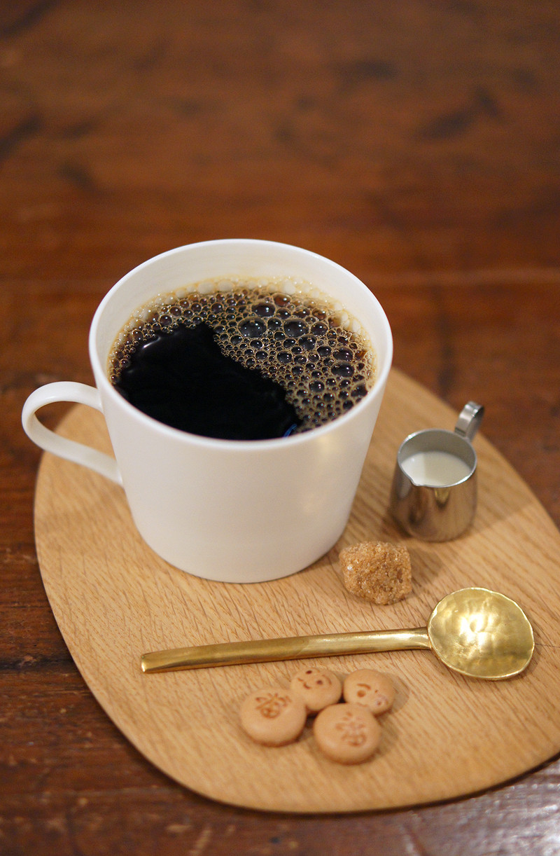 万太郎 Net 夜の トリコーヒー で濃いコーヒーとコーヒーゼリー