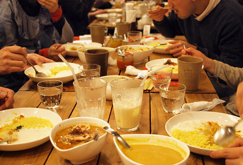 カフェ会カレー