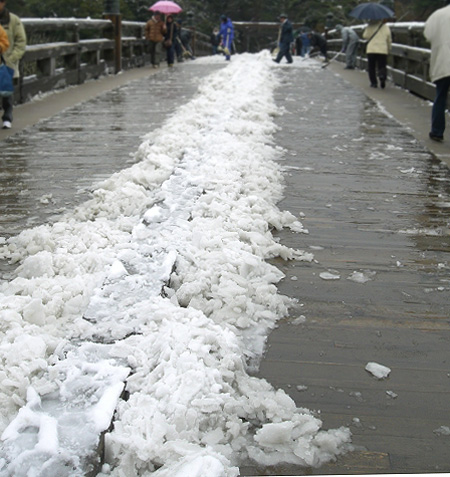 伊勢神宮の橋
