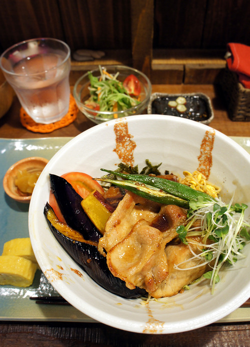 豚丼ハチミツボタン20110904-