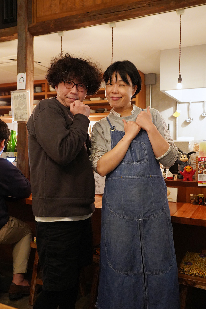 赤坂【町屋あかりや】で【喫茶陶花】の健吾店主たちと晩ご飯。お昼は