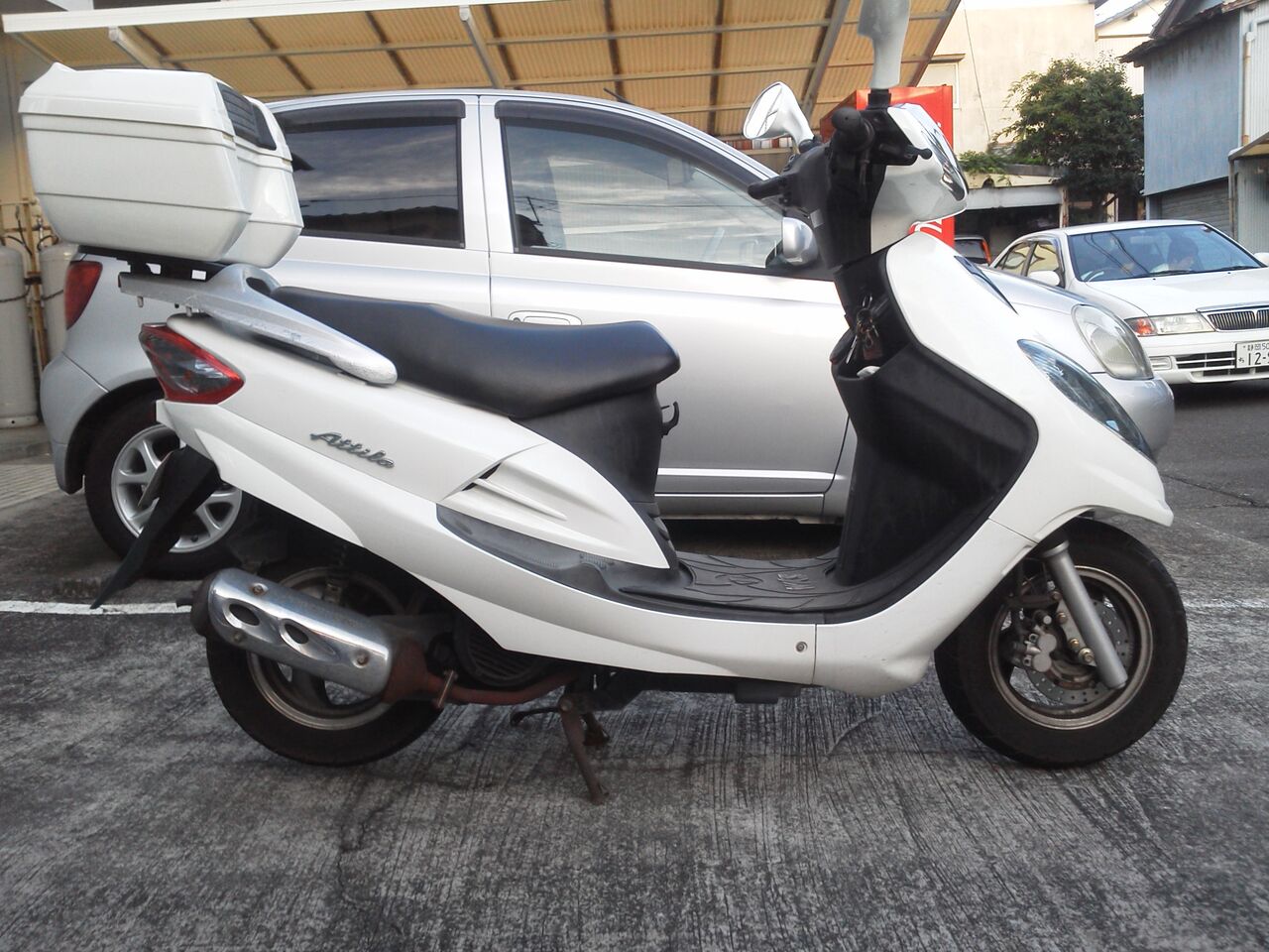 SYM ATTILA アティラ 125 シルバーメタリック XE GA SYM NEW ATTILA