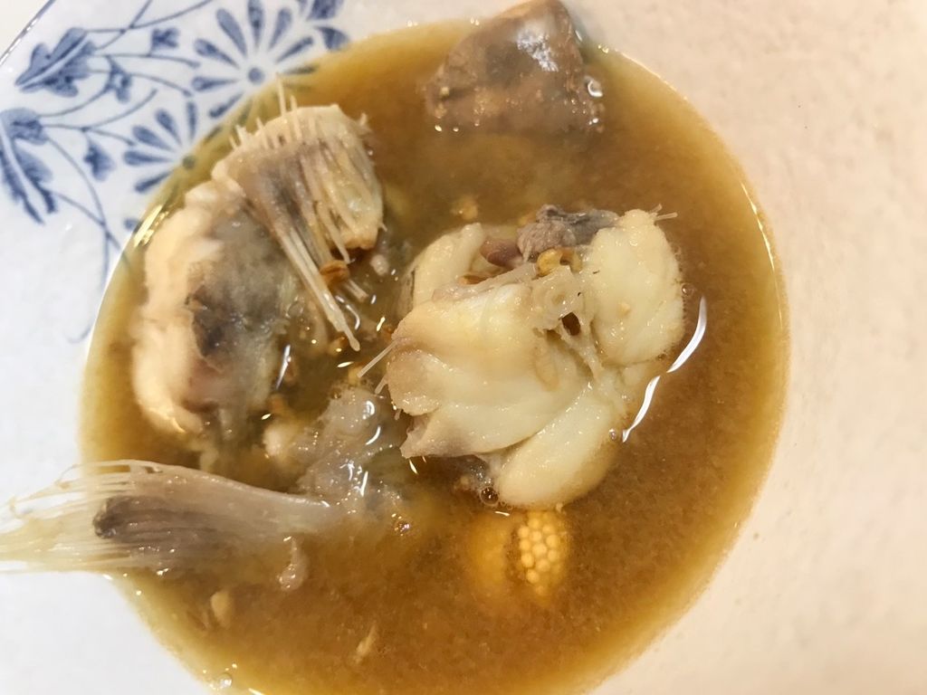 カジカ汁と栗ごはん 魚喰い カジカ汁と栗ごはん 魚喰い