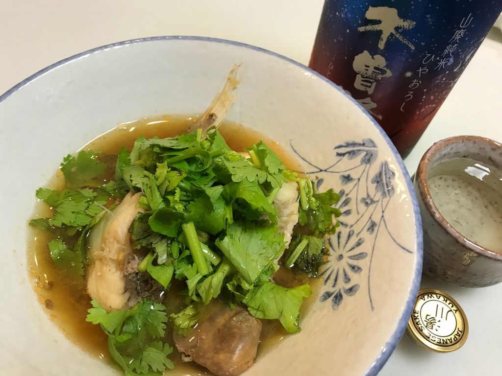 カジカ汁と栗ごはん 魚喰い カジカ汁と栗ごはん 魚喰い