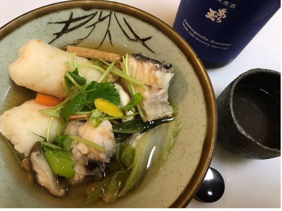 ワニゴチのきりたんぽ鍋 魚喰い
