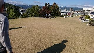 竹島命山頂上