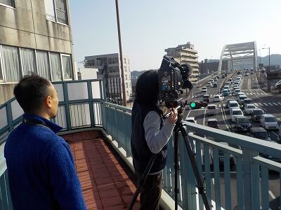 二葉町まち歩き・鏡川大橋