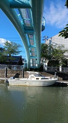 堀川水管橋２九反田側