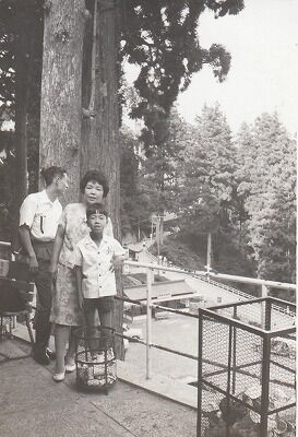 母と私・比叡山・１９６２年_NEW